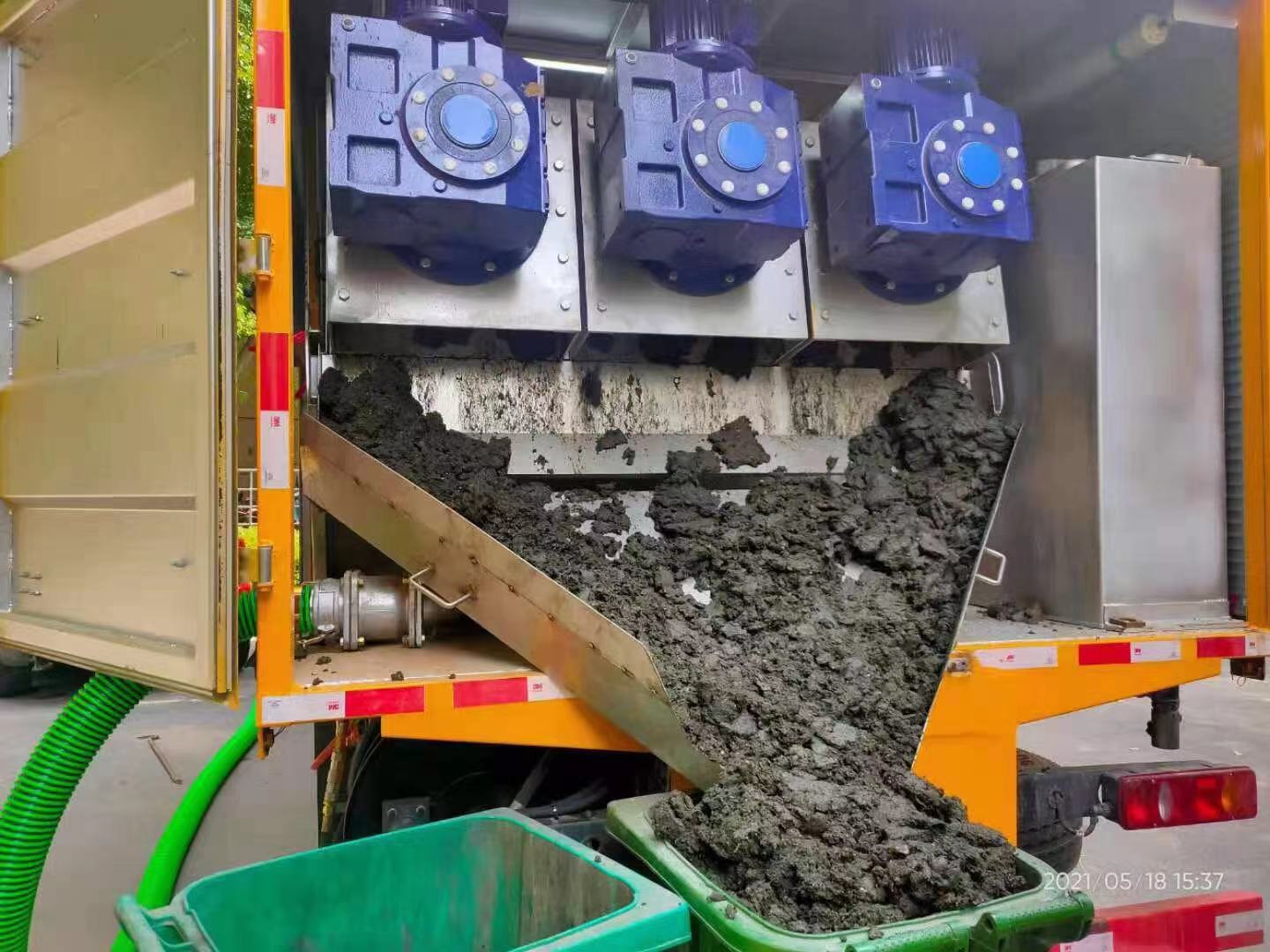 海拉尔化粪池清掏城市维护站-泥浆净化干湿分离处理